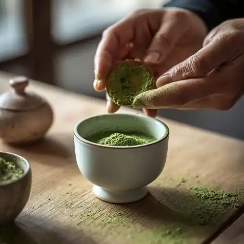 Matcha powder vs regular green tea